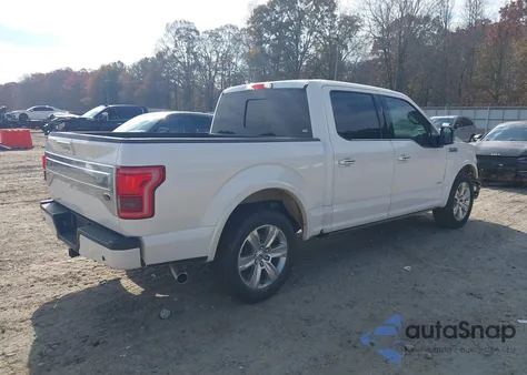 2015 Ford F-150 Platinum from USA, damaged, VIN 1FTEW1CG5FFA74717